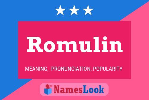 Póster del nombre Romulin