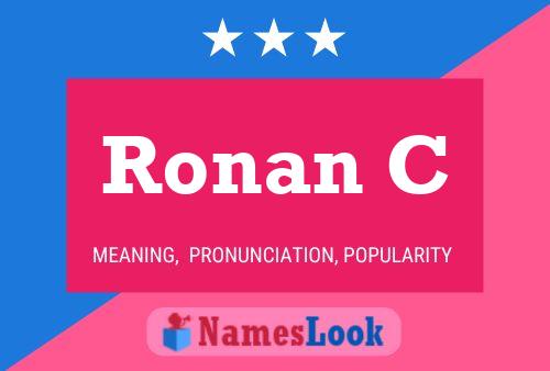 Póster del nombre Ronan C