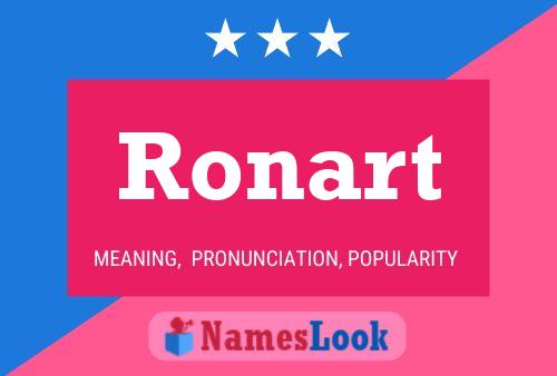 Póster del nombre Ronart