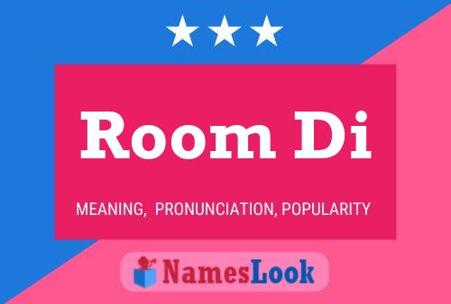 Póster del nombre Room Di