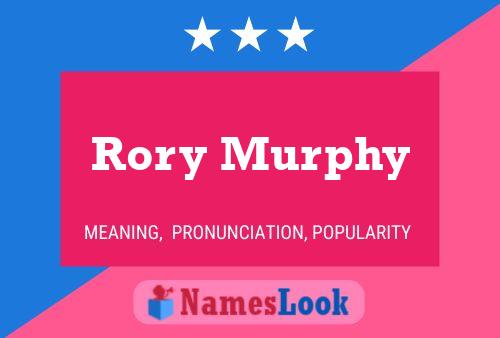 Póster del nombre Rory Murphy