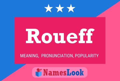 Póster del nombre Roueff