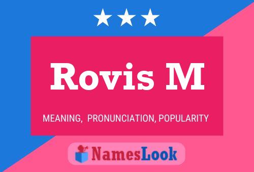 Póster del nombre Rovis M