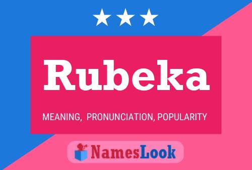 Póster del nombre Rubeka