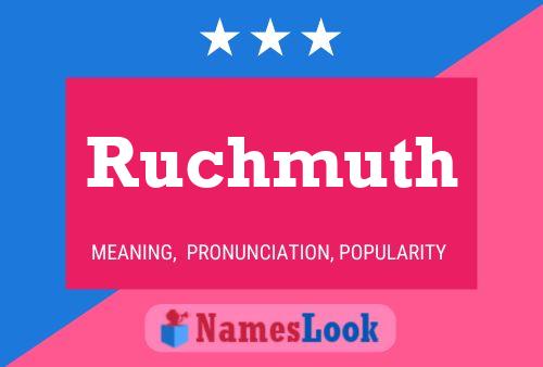 Póster del nombre Ruchmuth