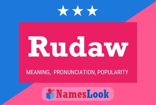 Póster del nombre Rudaw