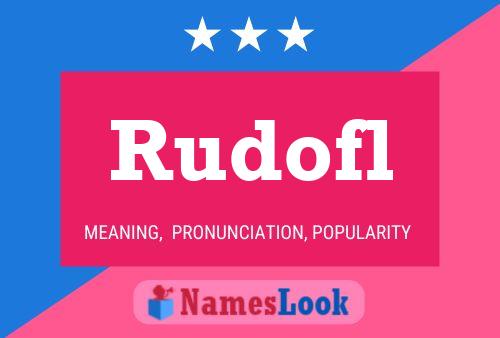 Póster del nombre Rudofl