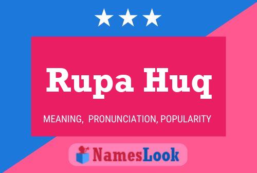 Póster del nombre Rupa Huq