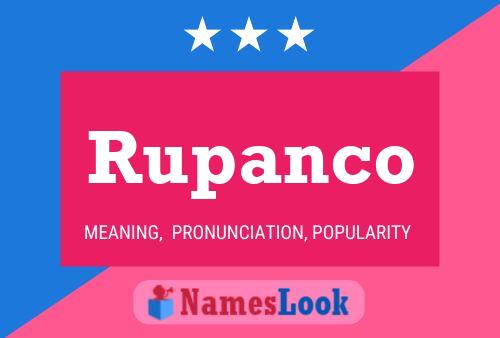 Póster del nombre Rupanco