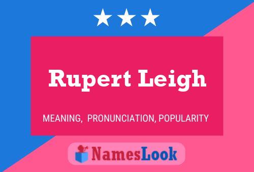 Póster del nombre Rupert Leigh