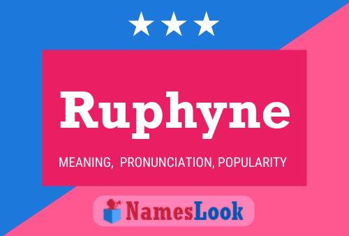 Póster del nombre Ruphyne