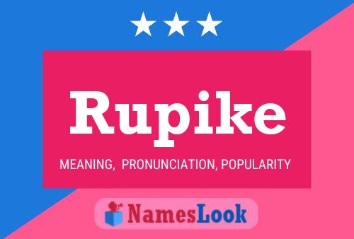 Póster del nombre Rupike