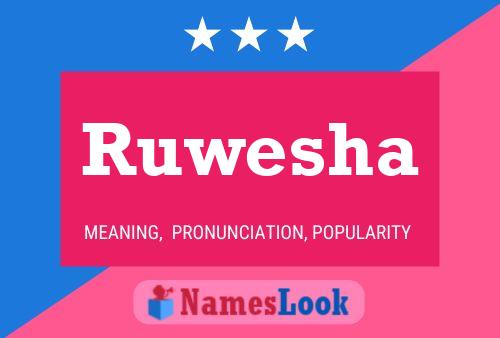 Póster del nombre Ruwesha