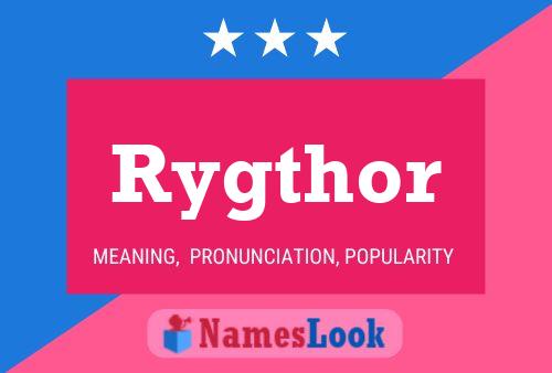 Póster del nombre Rygthor