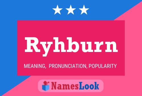 Póster del nombre Ryhburn