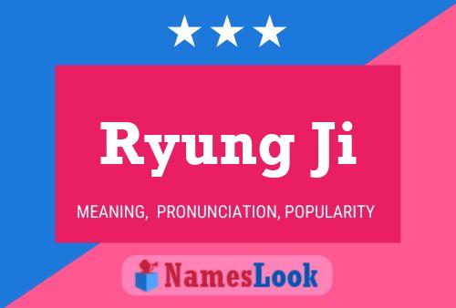 Póster del nombre Ryung Ji