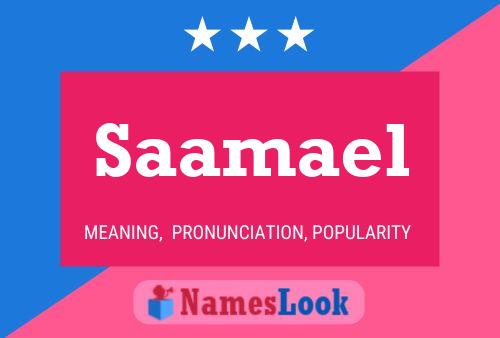 Póster del nombre Saamael