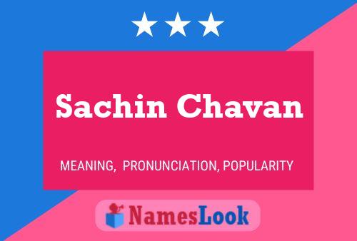 Póster del nombre Sachin Chavan