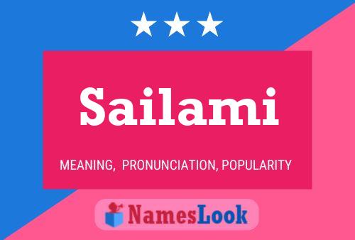 Póster del nombre Sailami