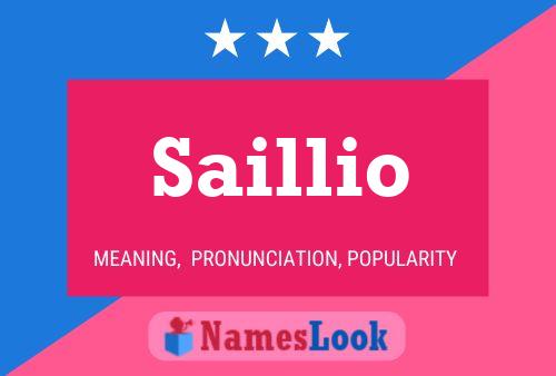 Póster del nombre Saillio