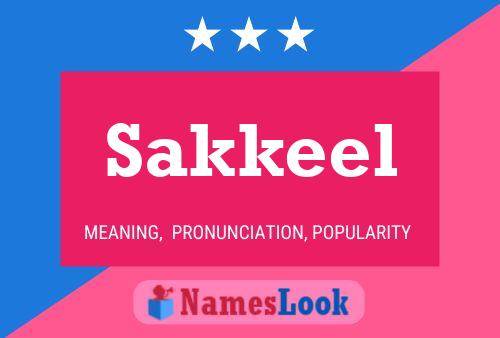 Póster del nombre Sakkeel