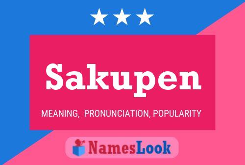 Póster del nombre Sakupen