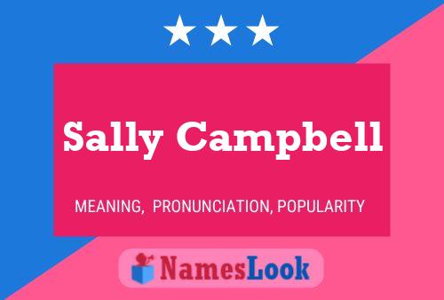 Póster del nombre Sally Campbell