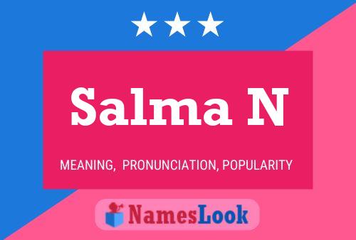 Póster del nombre Salma N