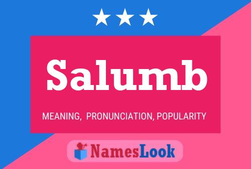 Póster del nombre Salumb