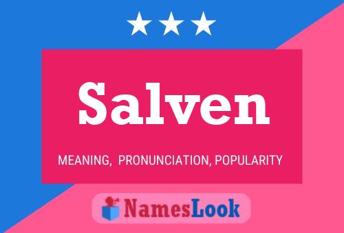 Póster del nombre Salven