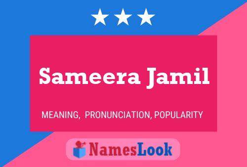 Póster del nombre Sameera Jamil