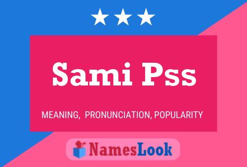 Póster del nombre Sami Pss