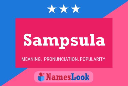 Póster del nombre Sampsula