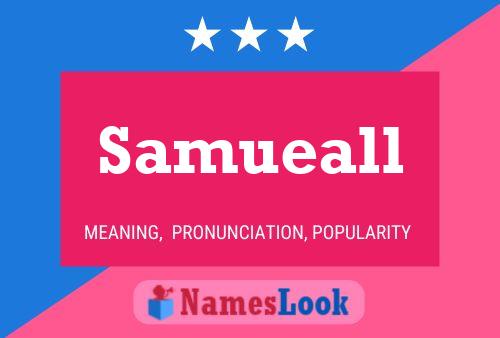 Póster del nombre Samueall