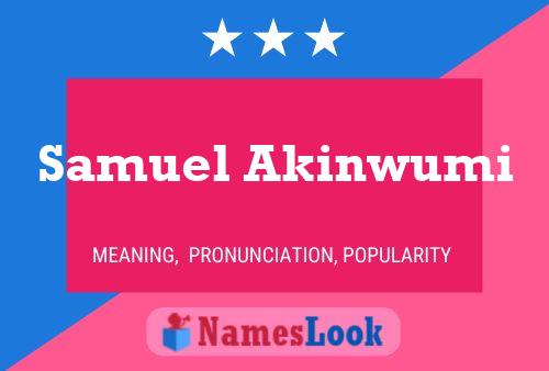 Póster del nombre Samuel Akinwumi