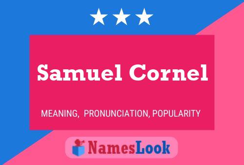 Póster del nombre Samuel Cornel