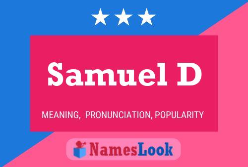 Póster del nombre Samuel D