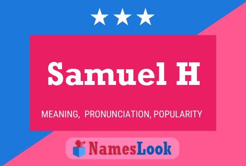 Póster del nombre Samuel H