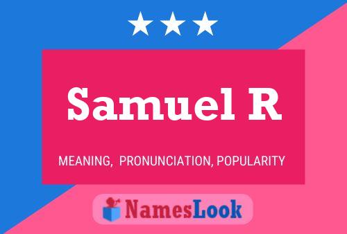 Póster del nombre Samuel R