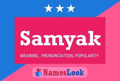 Póster del nombre Samyak