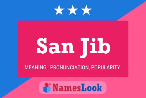 Póster del nombre San Jib