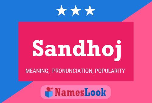 Póster del nombre Sandhoj