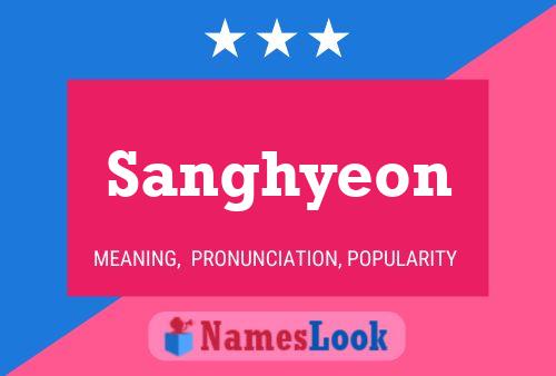 Póster del nombre Sanghyeon