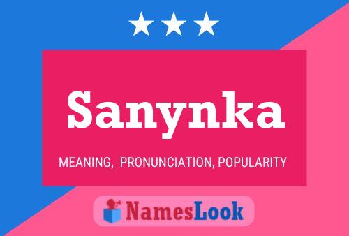 Póster del nombre Sanynka