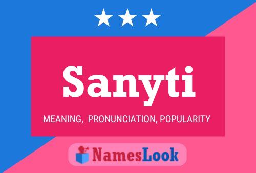 Póster del nombre Sanyti