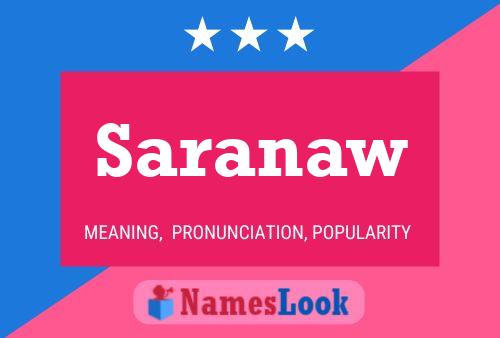 Póster del nombre Saranaw