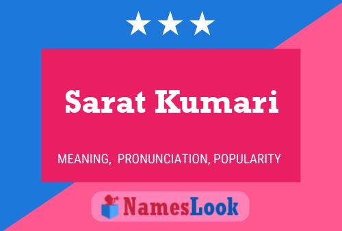 Póster del nombre Sarat Kumari