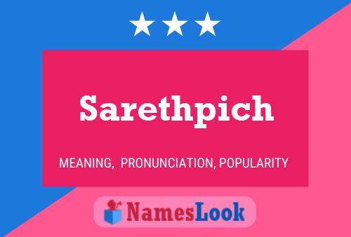 Póster del nombre Sarethpich