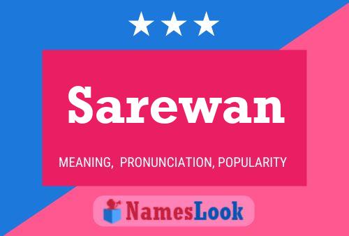 Póster del nombre Sarewan