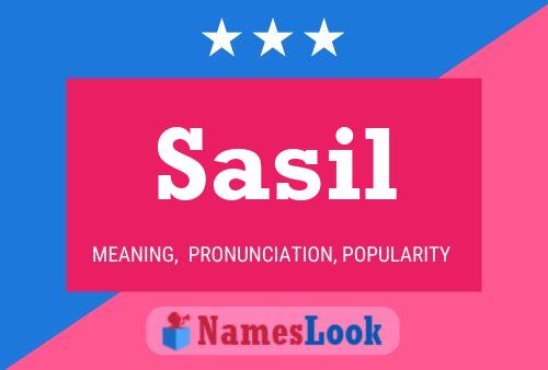 Póster del nombre Sasil